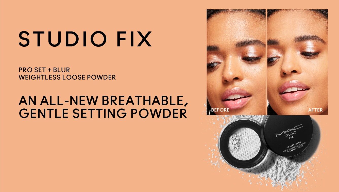 M·A·C Studio Fix Pro Set + Blur Weightless Loose Powder